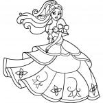 194 Dibujos Princesas Para Colorear Faciles Gratis Imprimir Pdf