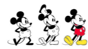 evolución mickey mouse