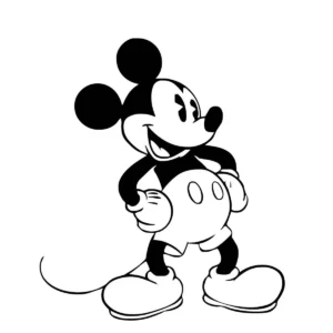 mickey mouse para pintar