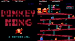 donkey kong arcade de los 80