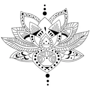 mandala flor de loto