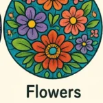 mandalas de flores para colorear